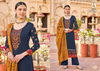 Alok Ghazal New Exclusive Wear Printed With Embroidery  Jam Cotton Designer Dress Material